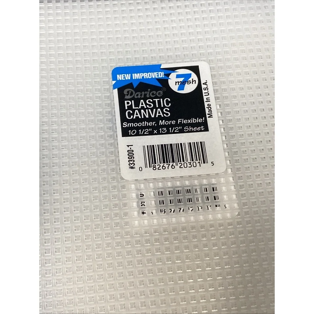 Plastic Canvas Darcie 10 Pack  7 Mesh 10.5